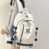 Υφασμάτινο σακίδιο πλάτης για γυναίκες με επιγραφή