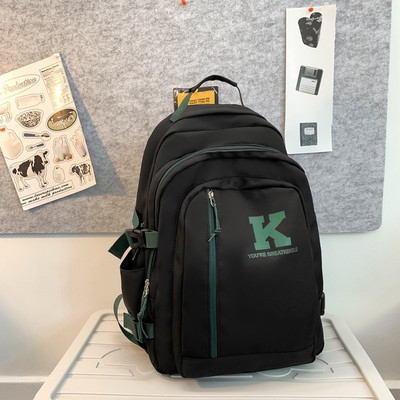 Υφασμάτινο σακίδιο πλάτης για γυναίκες με επιγραφή