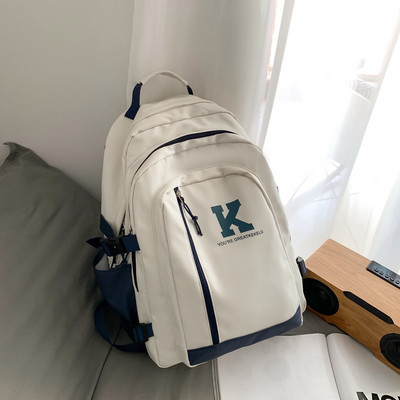 Υφασμάτινο σακίδιο πλάτης για γυναίκες με επιγραφή