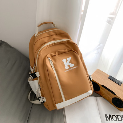 Υφασμάτινο σακίδιο πλάτης για γυναίκες με επιγραφή