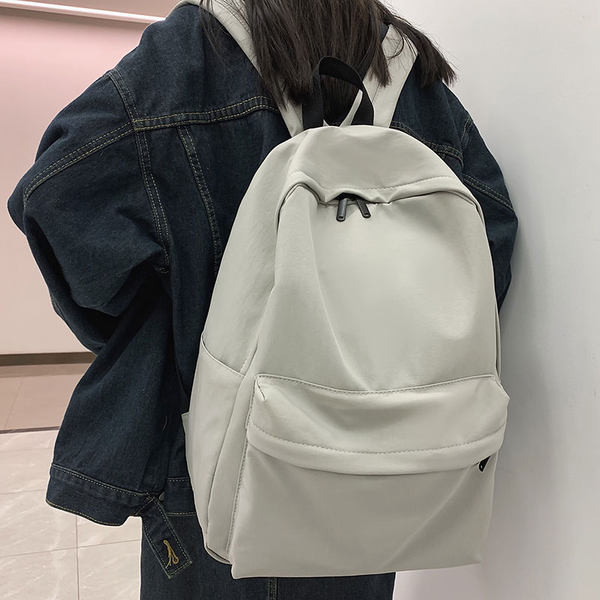 Textil női hátizsák széles pántokkal