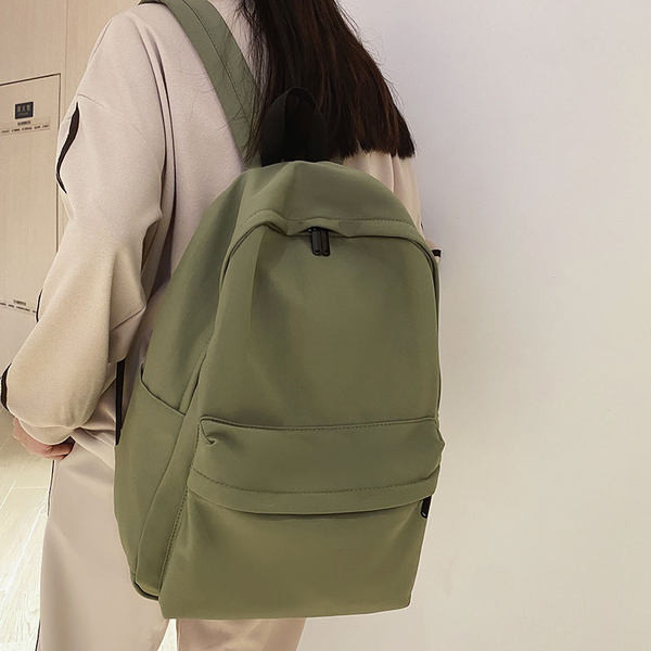 Textil női hátizsák széles pántokkal