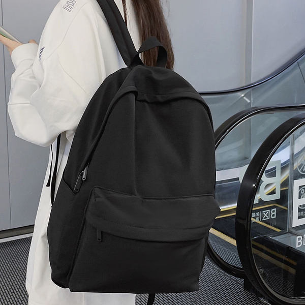 Textil női hátizsák széles pántokkal