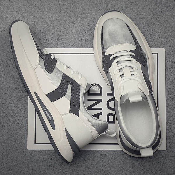 Vīriešu kedas noapaļots modelis ar šņorēm un uzrakstu