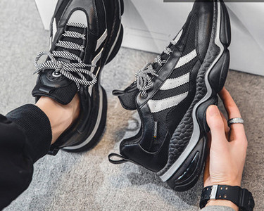 Férfi alkalmi - fűzős tornacipő