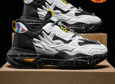 Férfi alkalmi - fűzős tornacipő