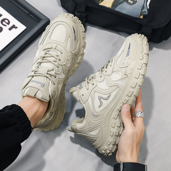 Férfi tornacipő több modell öko bőrből, durva talppal