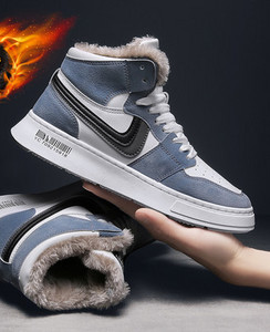 Ανδρικά sneakers με ίσια σόλα με κορδόνια