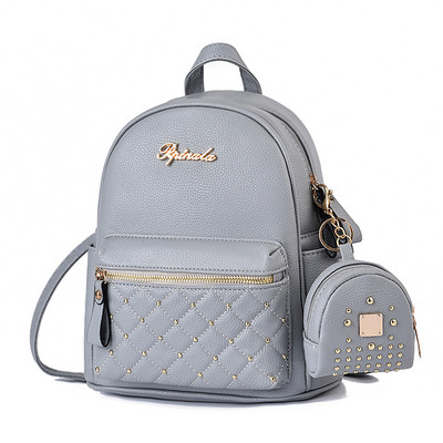 Moderan ženski ruksak na metalne karove