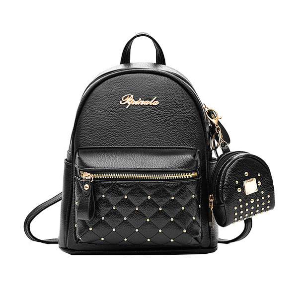 Moderan ženski ruksak na metalne karove