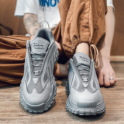 Vīriešu kedas no eko ādas un uzraksts jauns modelis