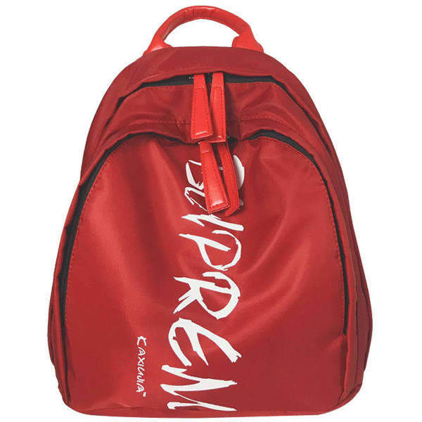 Alkalmi női hátizsák nyomtatott felirattal