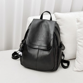 Γυναικείο δερμάτινο σακίδιο πλάτης - σε πολλά χρώματα