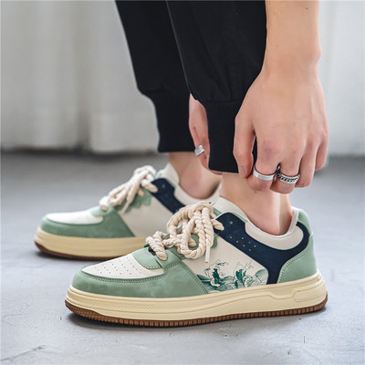 Νέο μοντέλο ανδρικά sneakers με πουπουλένια φόδρα