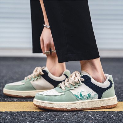 Νέο μοντέλο ανδρικά sneakers με πουπουλένια φόδρα