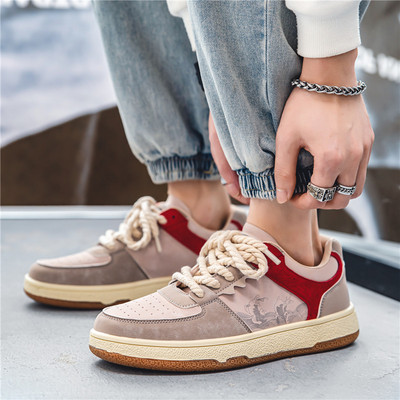 Νέο μοντέλο ανδρικά sneakers με πουπουλένια φόδρα