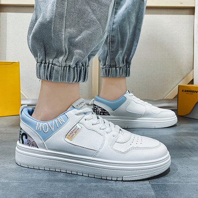 Jauna modeļa eko ādas kedas vīriešiem ar šņorēm