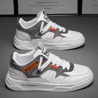 Muške visoke tenisice od eko kože sa vezicama sportski model