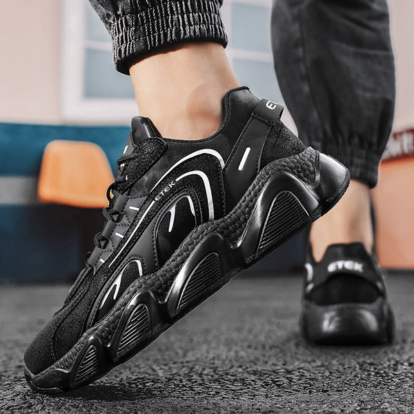 Ανδρικά αθλητικά sneakers σε δύο χρώματα