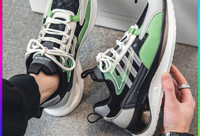 Vīriešu kedas zaigojošās krāsās