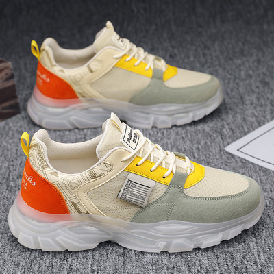 Ανδρικά sneakers από οικολογικό δέρμα με την επιγραφή διάφορα μοντέλα