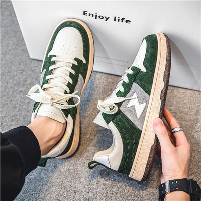 Ежедневни мъжки маратонки с равна подметка -няколко цвята