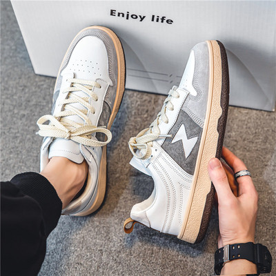 Ежедневни мъжки маратонки с равна подметка -няколко цвята