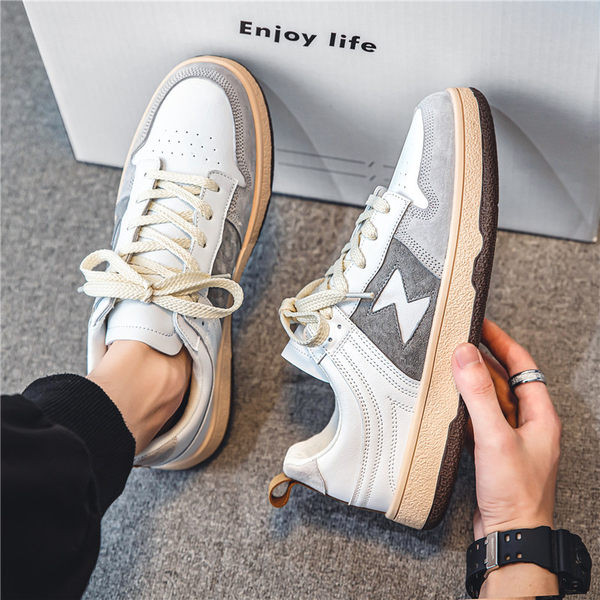 Ежедневни мъжки маратонки с равна подметка -няколко цвята