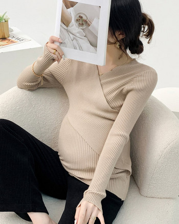 Дамски пуловер за бременни 