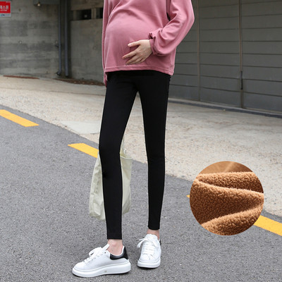 Ženske trudničke tajice s džepom i postavom