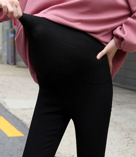 Ženske trudničke tajice s džepom i postavom