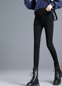 Sieviešu melni grūtnieču legingi