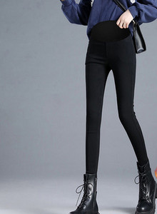 Sieviešu melni grūtnieču legingi