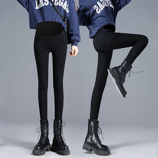 Sieviešu melni grūtnieču legingi