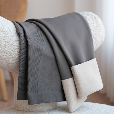 Γυναικείο κολάν εγκυμοσύνης με ψηλόμεσο fleece