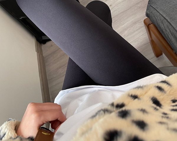 Γυναικείο φλις κολάν εγκυμοσύνης