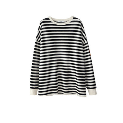 Sieviešu grūtnieču džemperis ar garām piedurknēm