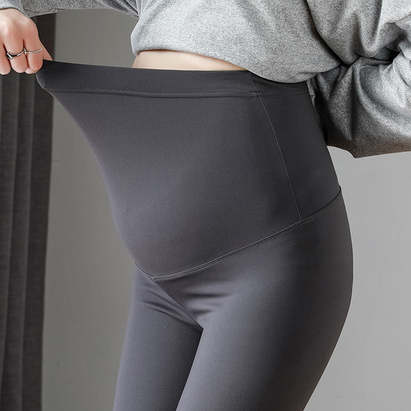 Sieviešu grūtnieču legingi ar platu jostu