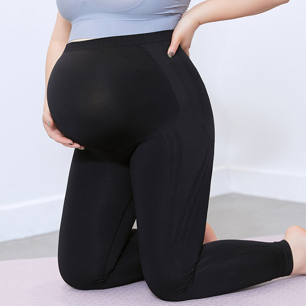 Sieviešu ziemas grūtnieču legingi ar augstu vidukli