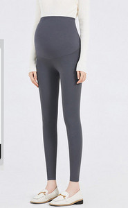 Grūtnieču legingi ar augstu jostasvietu no flīsa