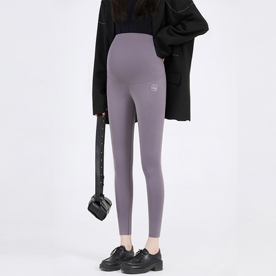 Grūtnieču legingi ar augstu jostasvietu no flīsa