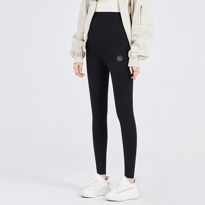 Grūtnieču legingi ar augstu jostasvietu no flīsa