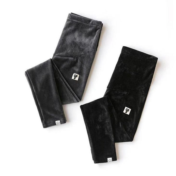 Rudens ziemas sieviešu maternitātes legingi ar augstu vidukli