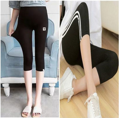 Ψηλόμεσο casual κολάν για εγκύους