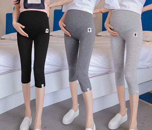 Ψηλόμεσο casual κολάν για εγκύους