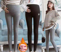 Grūtnieču flīsa legingi ar augstu vidukli