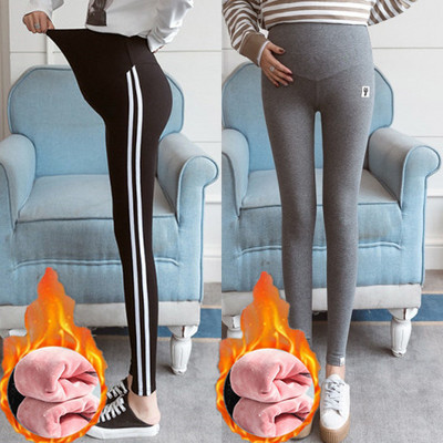 Grūtnieču flīsa legingi ar augstu vidukli