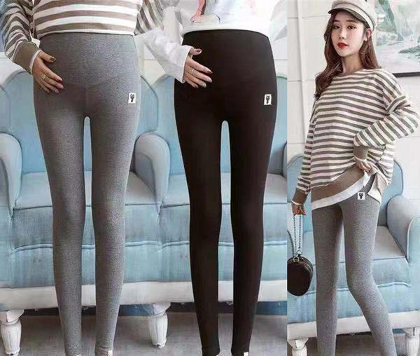 Grūtnieču flīsa legingi ar augstu vidukli