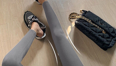 Ikdienas grūtnieču flīsa legingi ar augstu vidukli