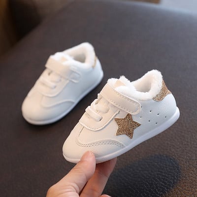 Bērnu kedas ar dūnu oderi meitenēm un zēniem